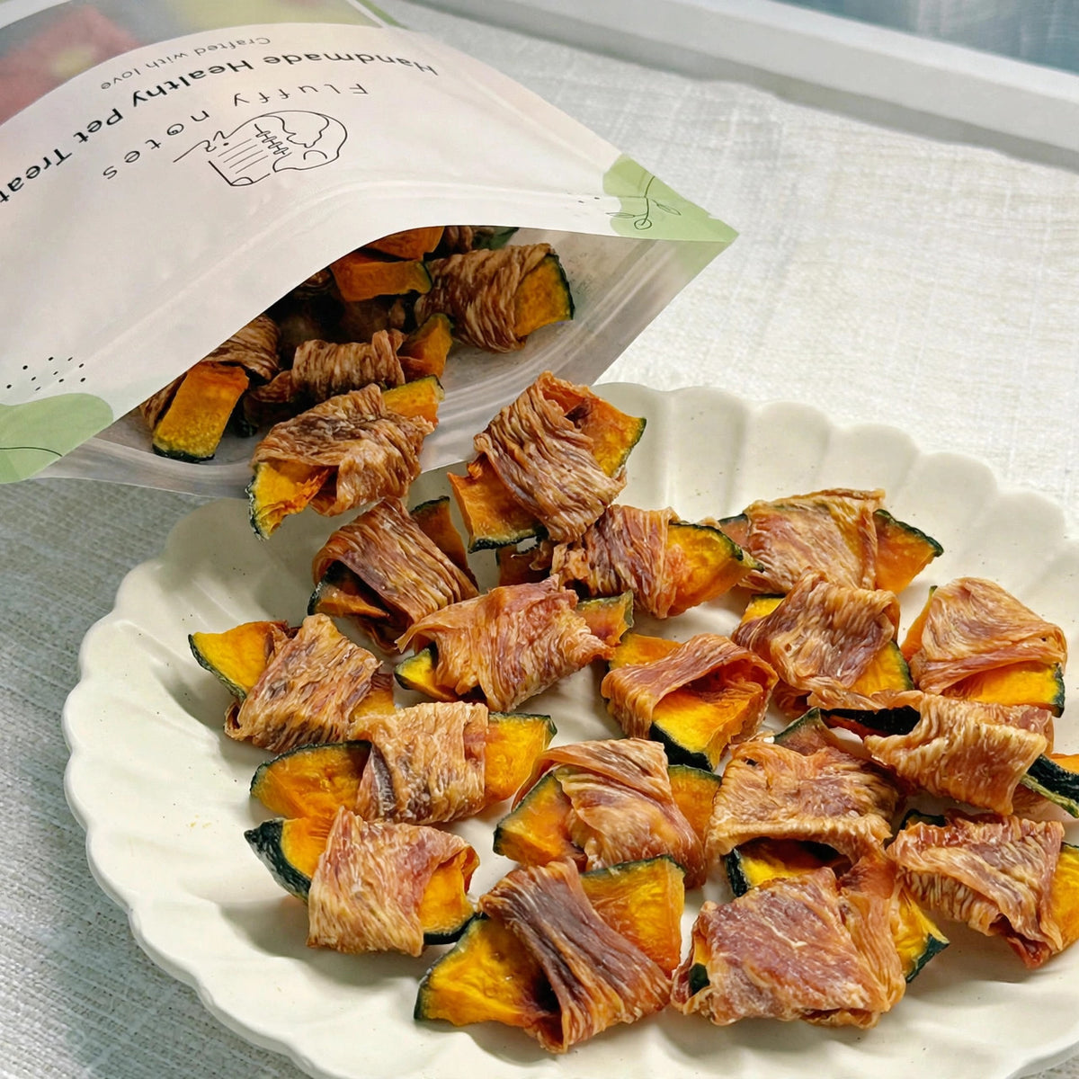 Chicken-Wrapped Pumpkin Bites