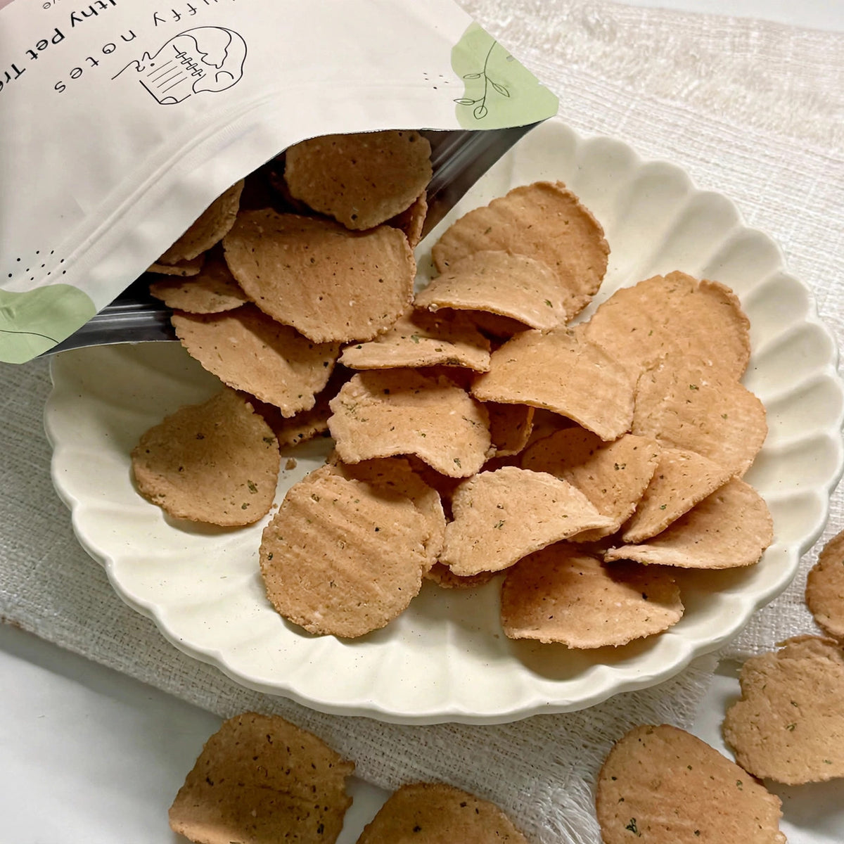 Cucumber & Duck Crispy Chips