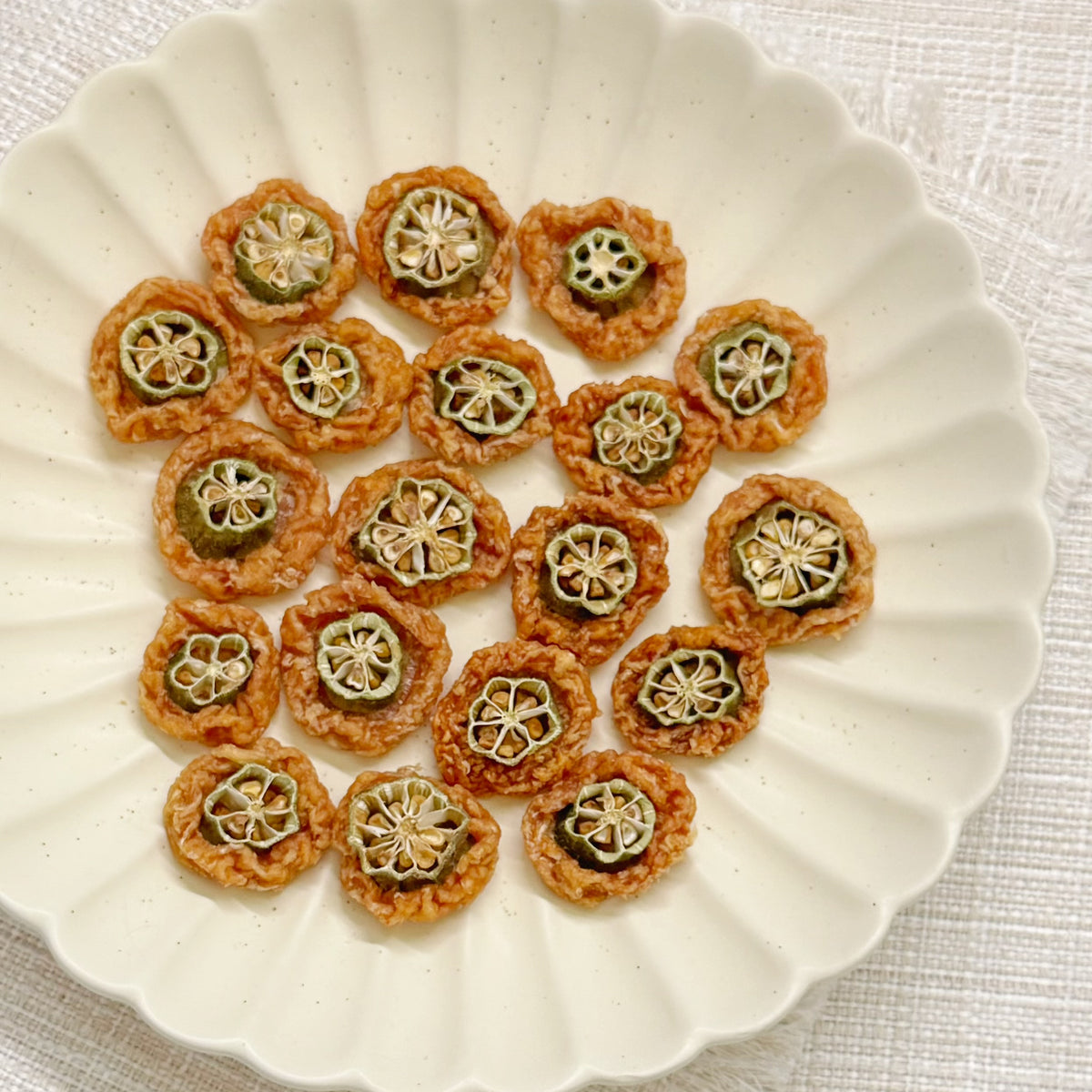 Chicken & Okra Crunchy Bites