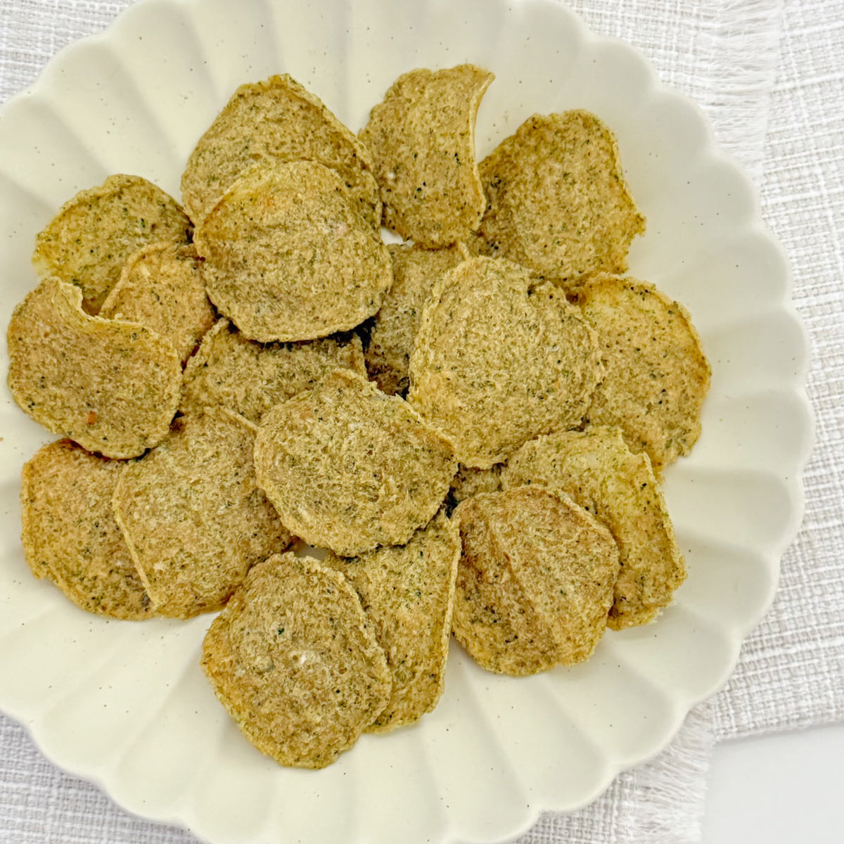 Broccoli & Chicken Crispy Chips
