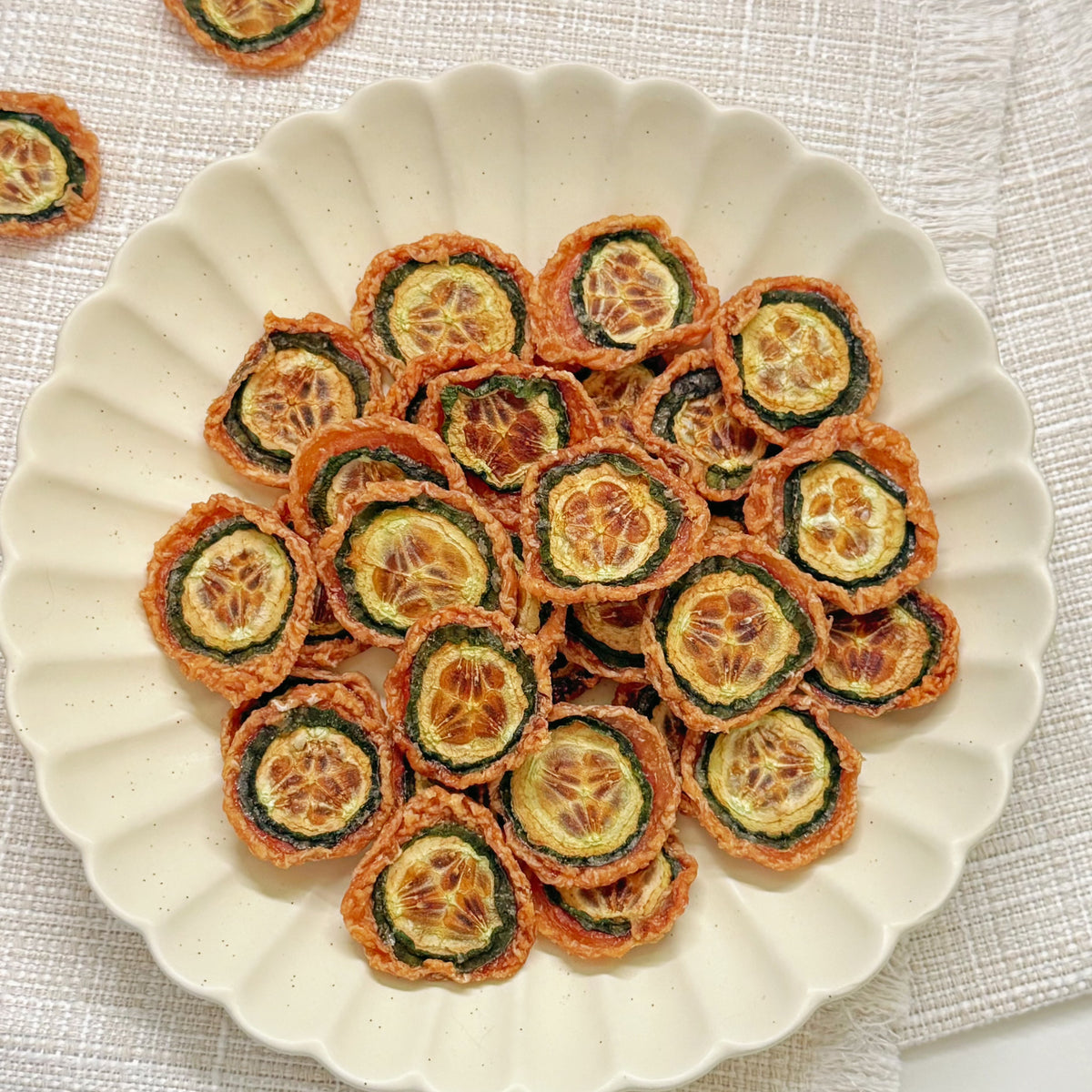 Chicken & Cucumber Crunchy Bites