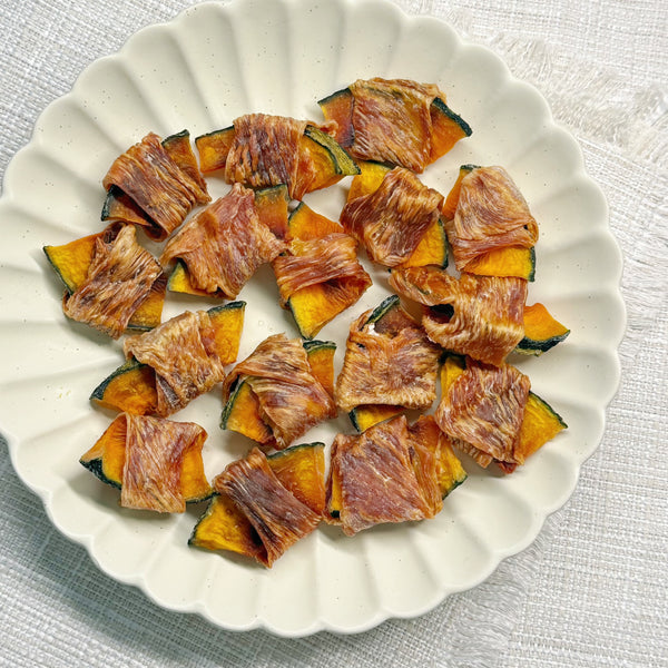 Chicken-Wrapped Pumpkin Bites