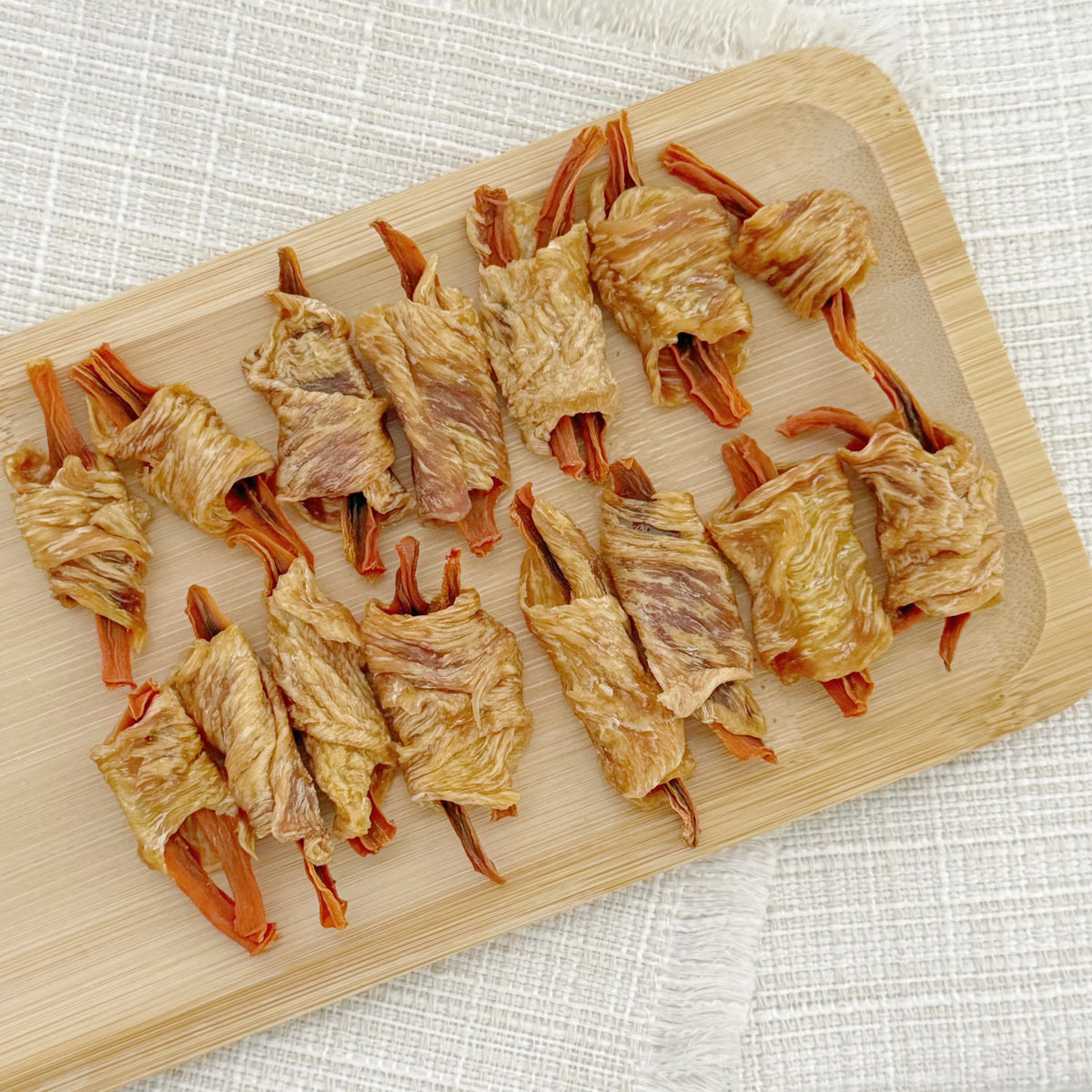 Chicken-Wrapped Carrot Bites