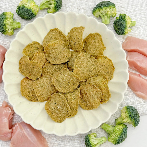 Broccoli & Chicken Crispy Chips