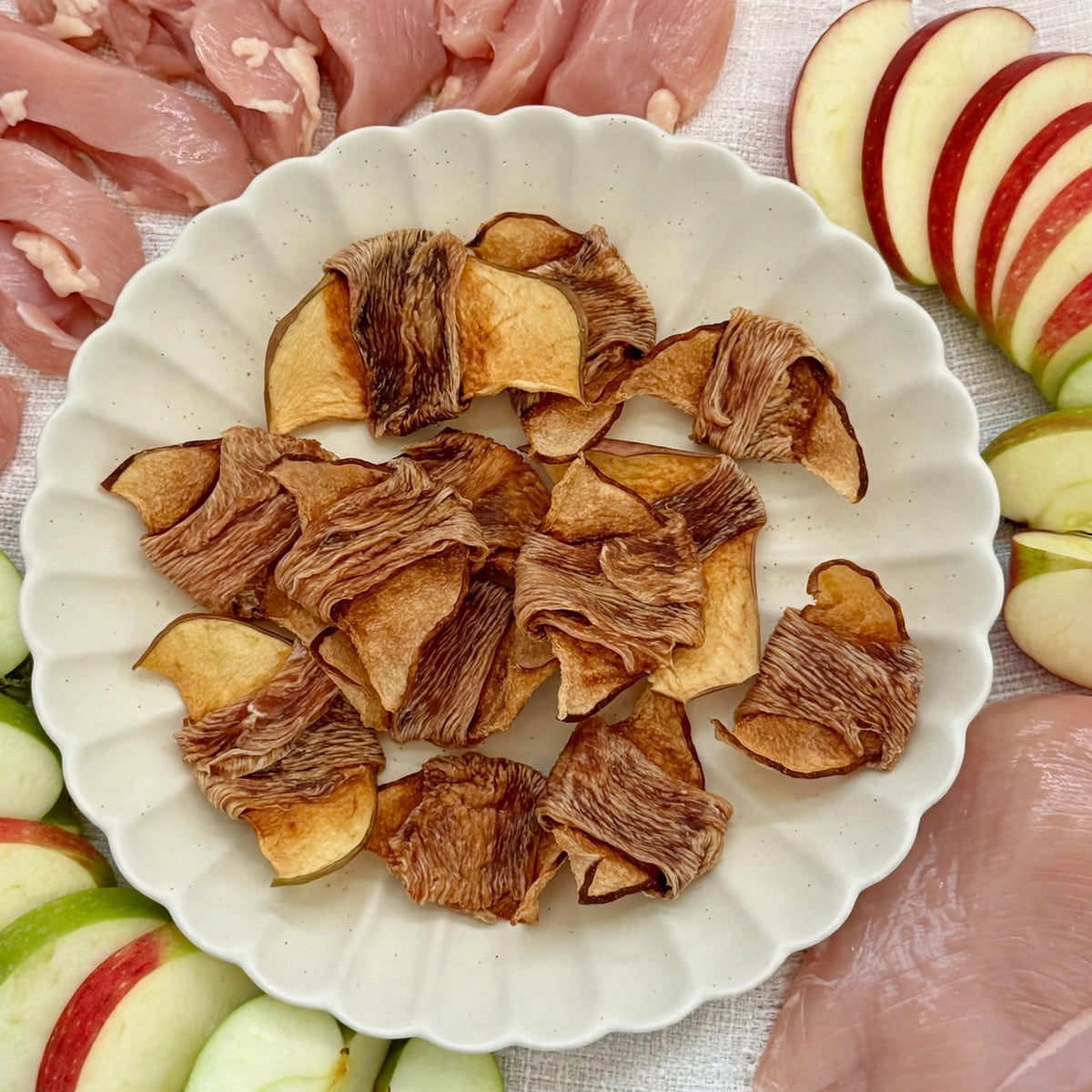 Chicken-Wrapped Apple Bites
