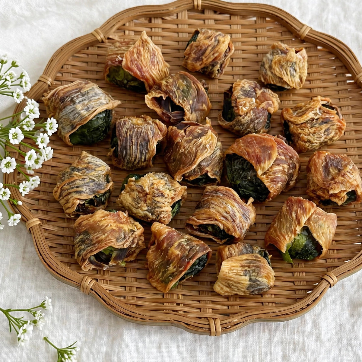 Chicken-Wrapped Brussels Sprout Bites