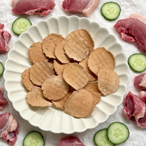 Cucumber & Duck Crispy Chips