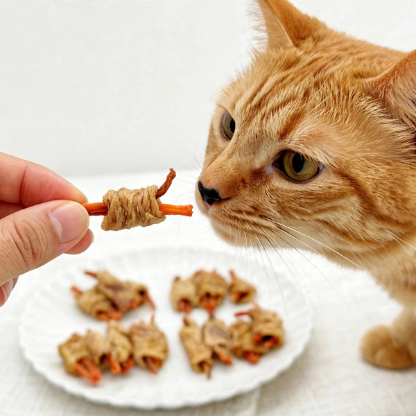 Chicken-Wrapped Carrot Bites